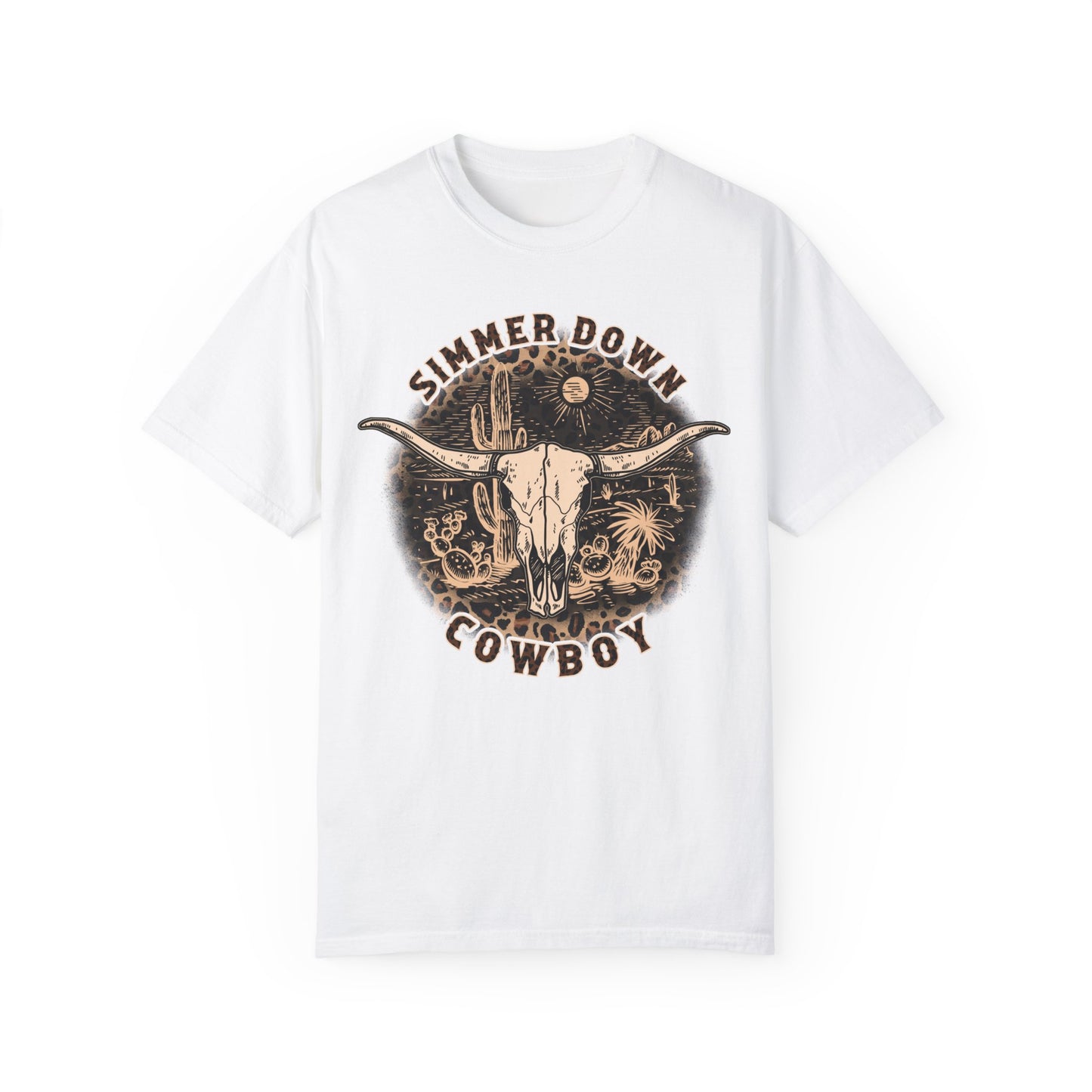 Simmer Down Cowboy Comfort Colors Shirt