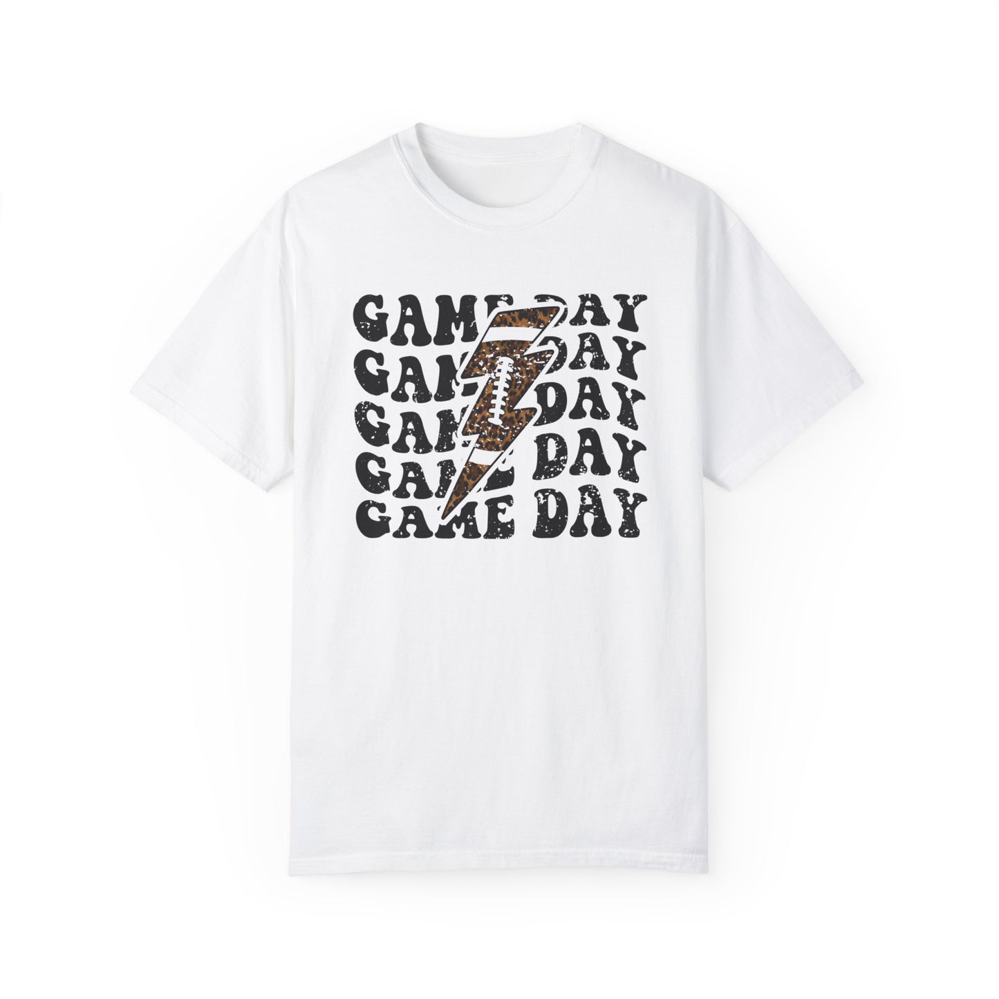 Football Game Day Comfort Colors Shirt