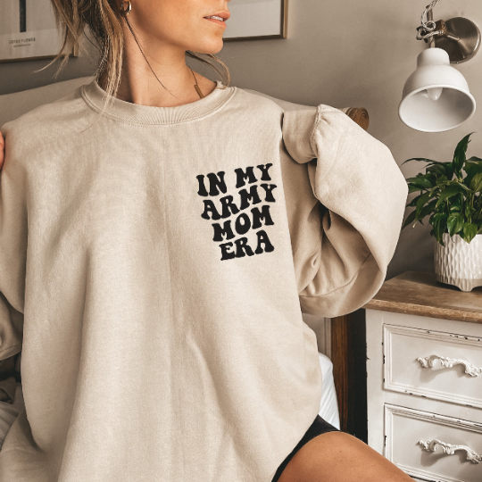 Army Mom Era Sweatshirt