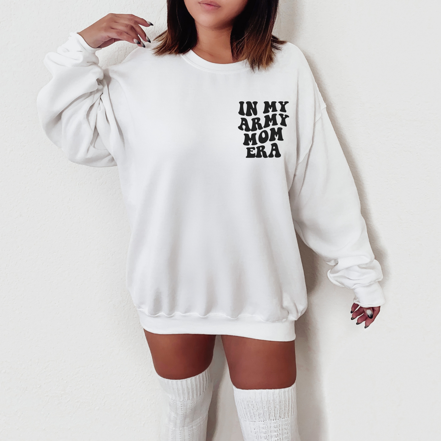 Army Mom Era Sweatshirt