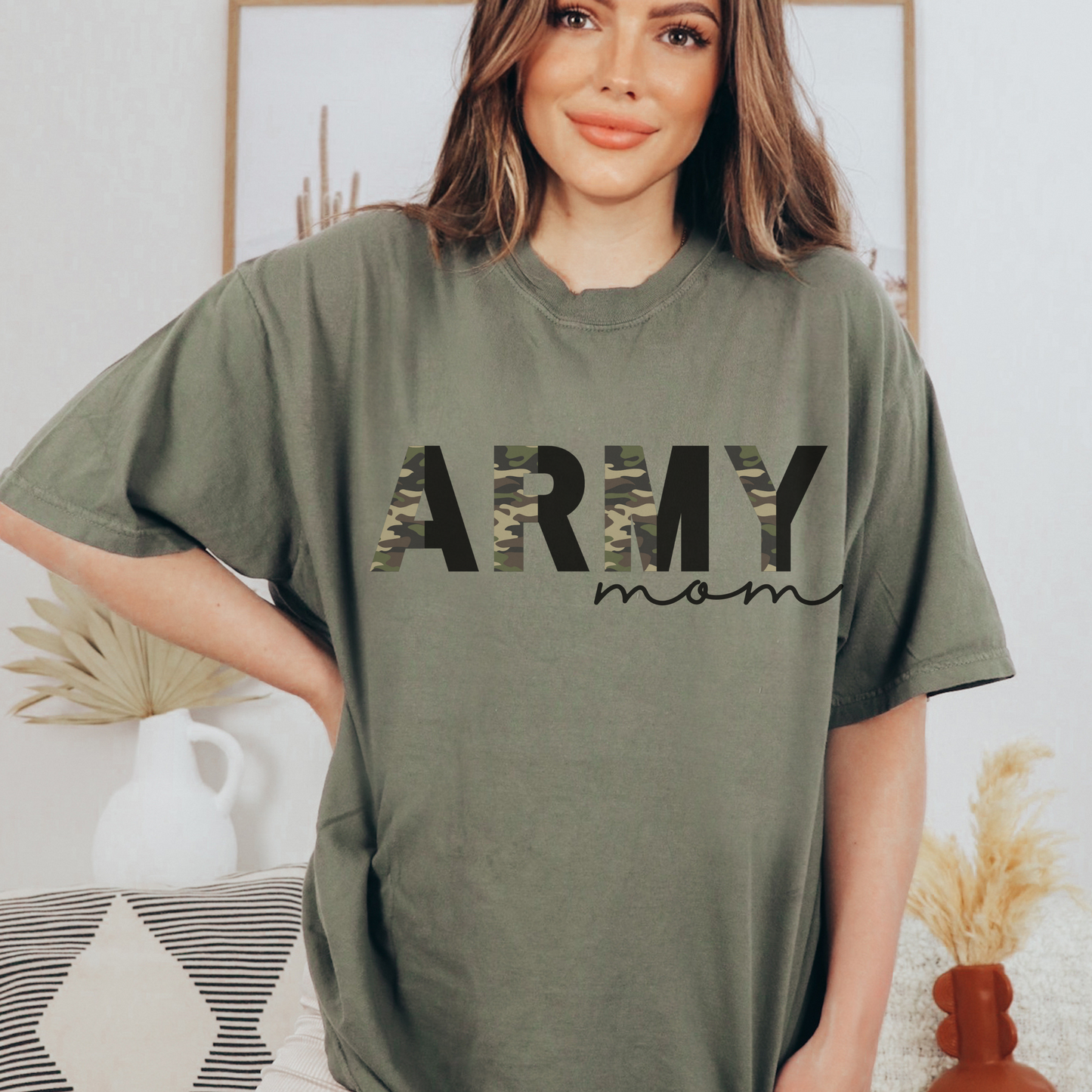 Army Mom Comfort Colors Shirt