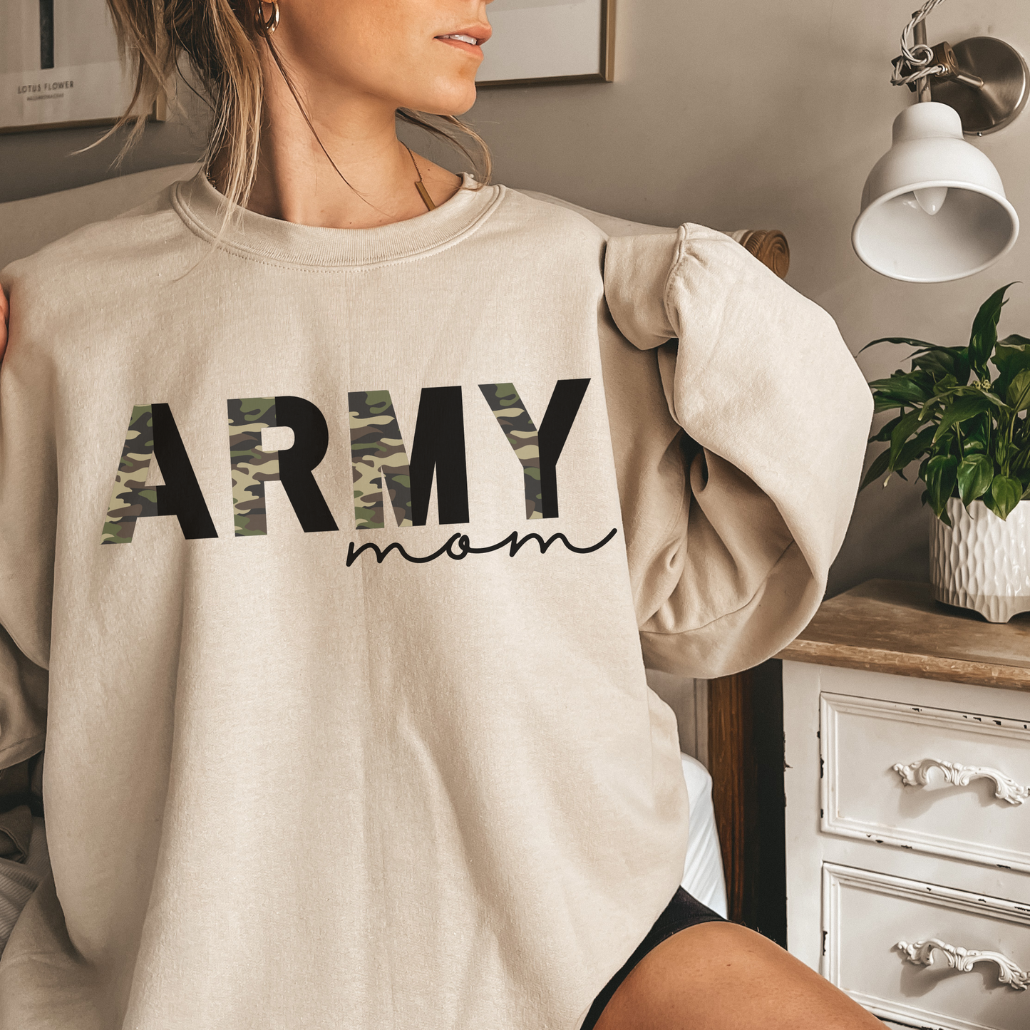 Army Mom Sweatshirt