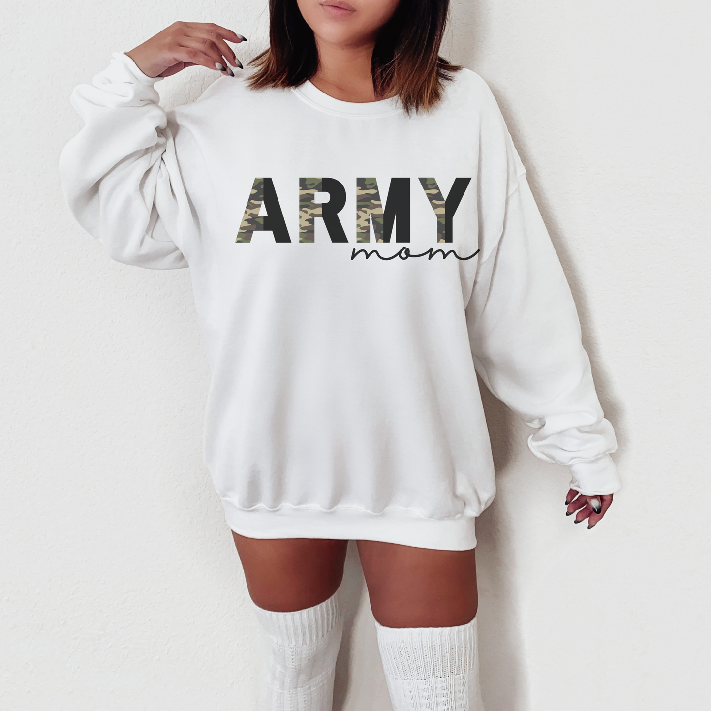 Army Mom Sweatshirt