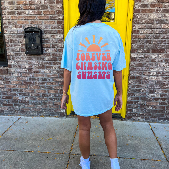 Forever Chasing Sunsets Comfort Colors Shirt