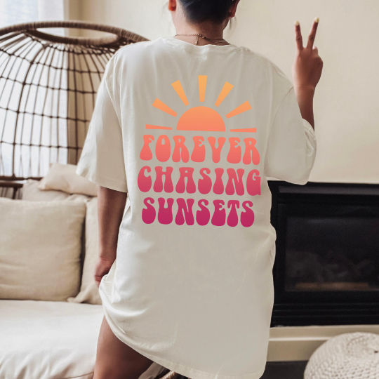 Forever Chasing Sunsets Comfort Colors Shirt