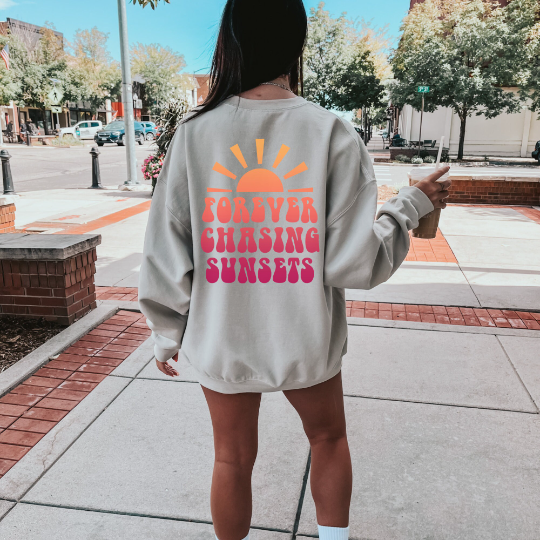 Forever Chasing Sunsets Sweatshirt