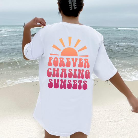 Forever Chasing Sunsets Comfort Colors Shirt