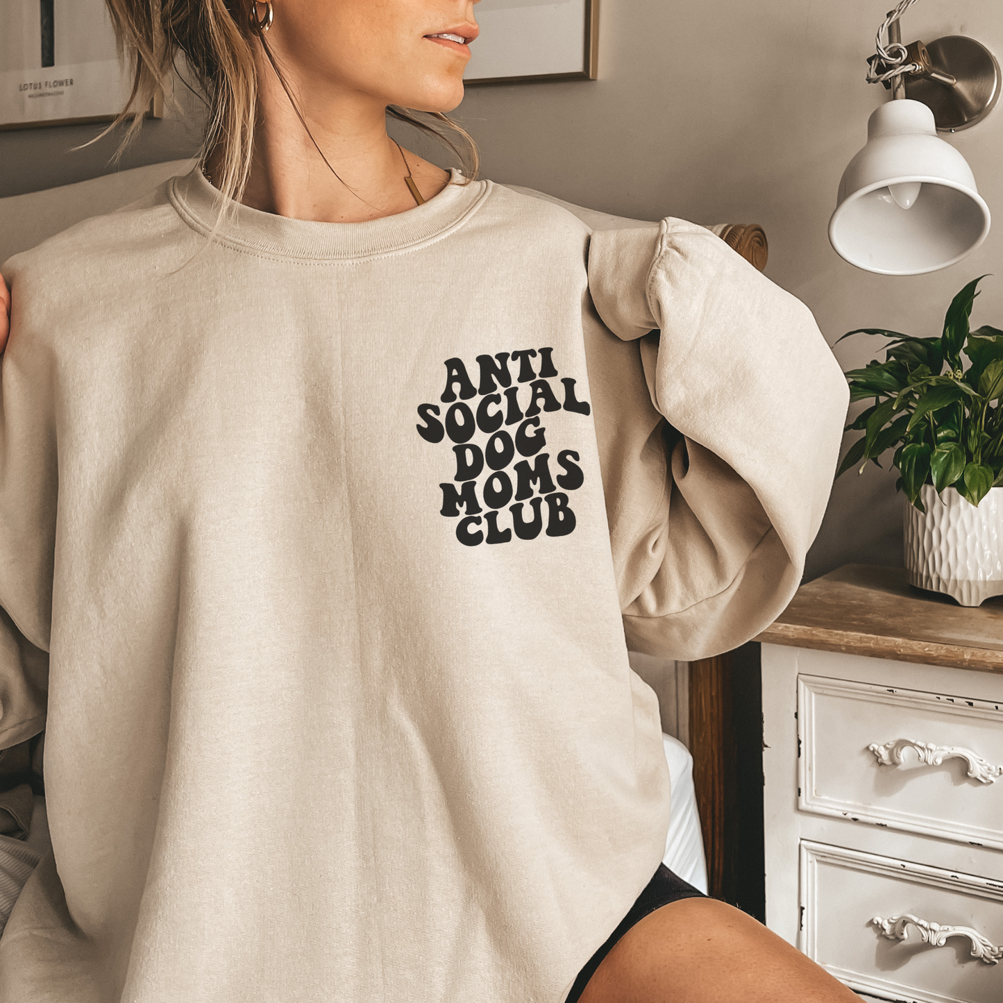 Antisocial Dog Moms Club Sweatshirt