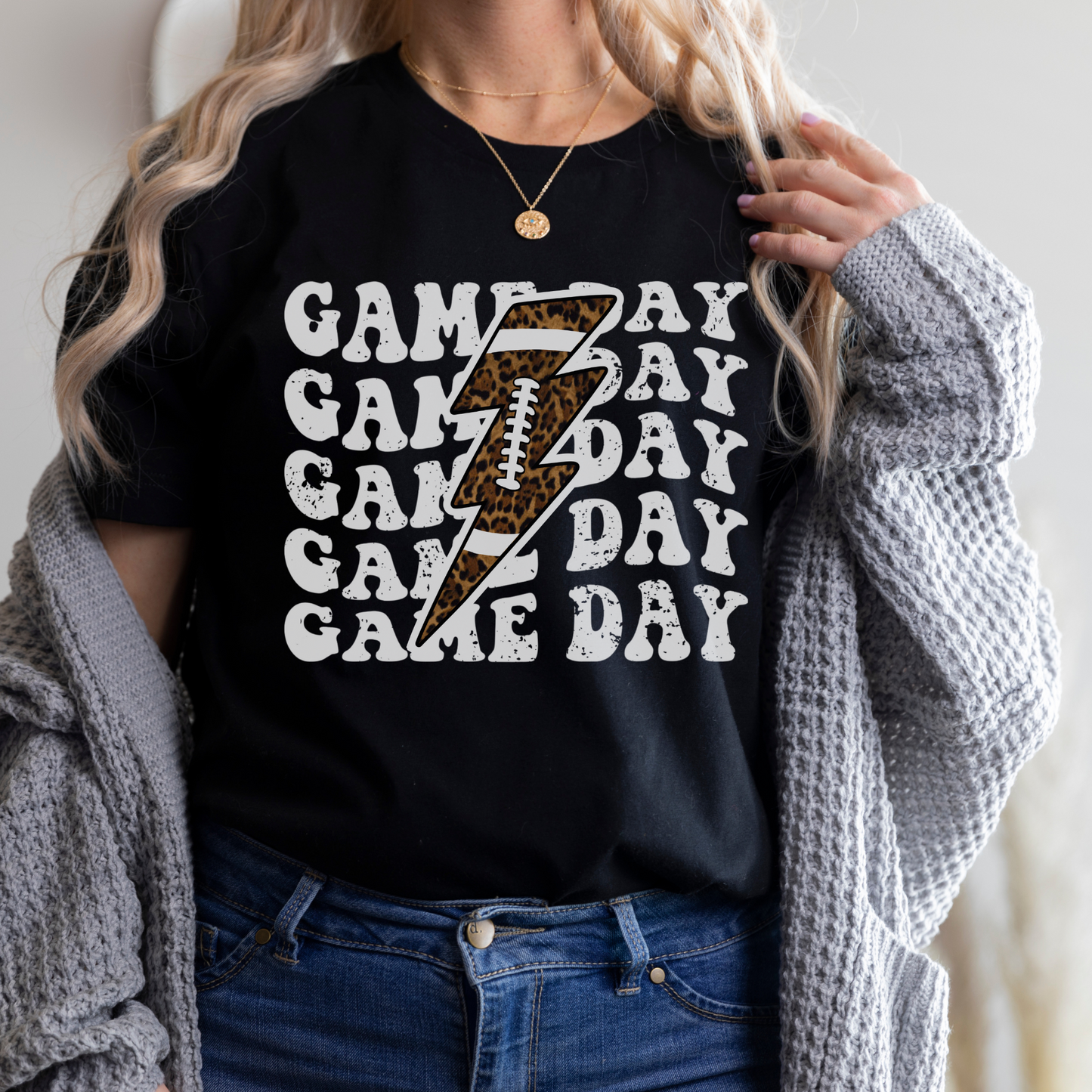 Football Game Day Comfort Colors Shirt