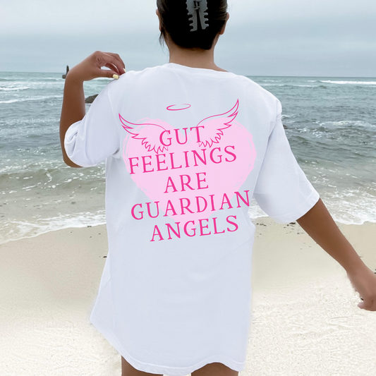 Gut Feelings Are Guardian Angels Comfort Colors Shirt