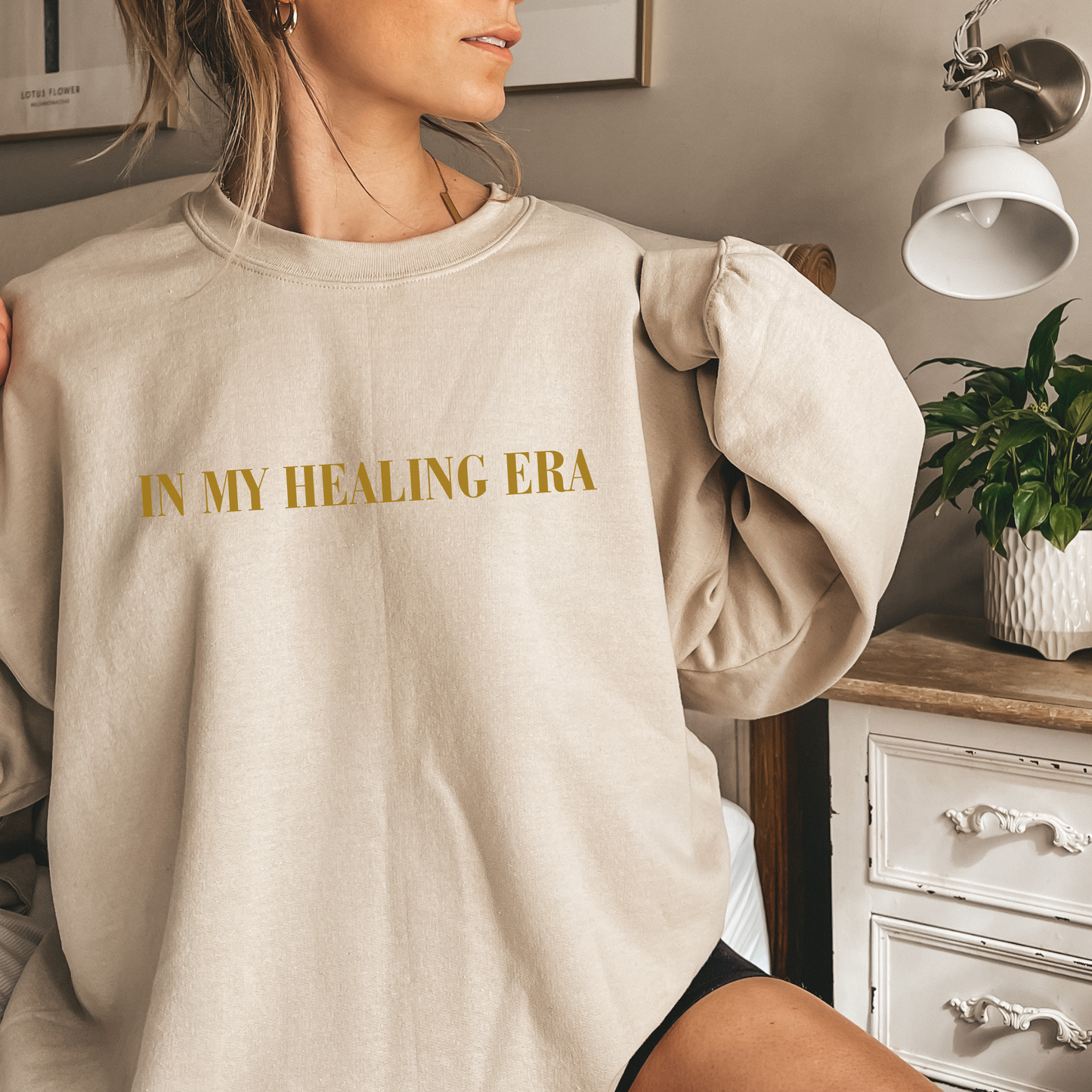 *EMBROIDERED* In My Healing Era Sweatshirt