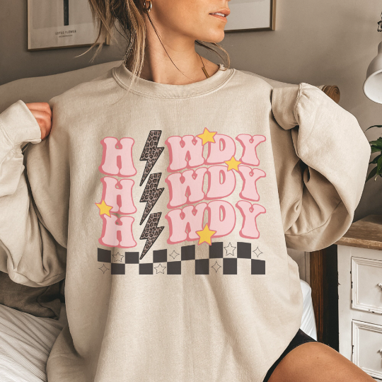 Retro Howdy Sweatshirt