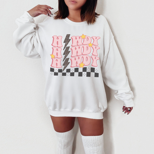 Retro Howdy Sweatshirt