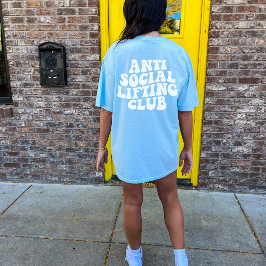 Antisocial Lifting Club Comfort Colors Shirt