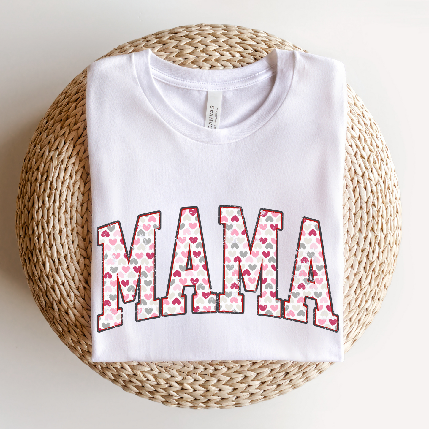 Mama Valentine's Day Comfort Colors Shirt