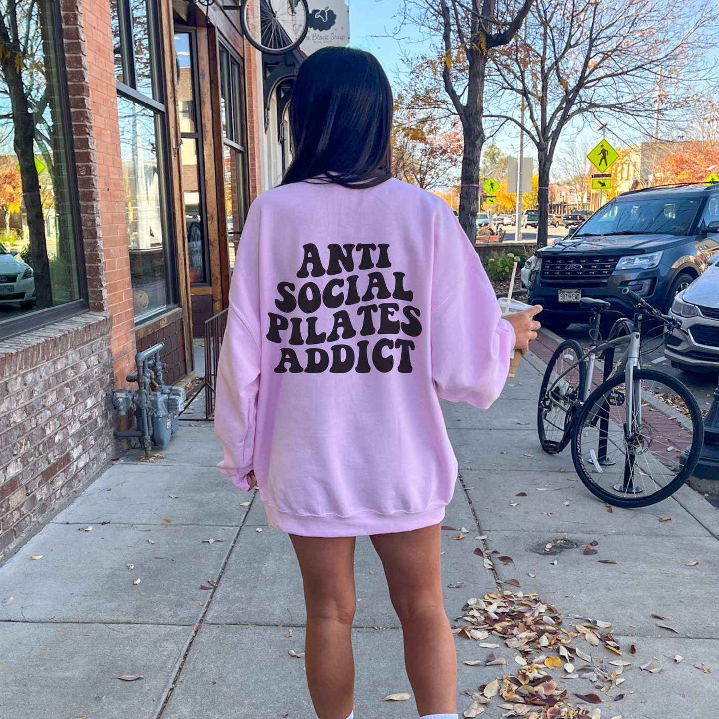 Antisocial Pilates Addiction Sweatshirt