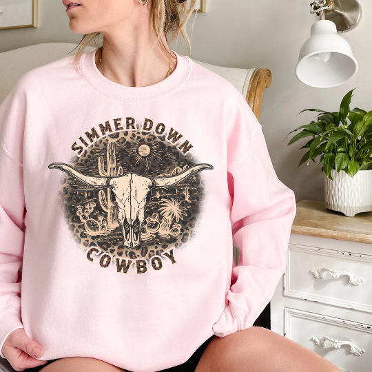 Simmer Down Cowboy Sweatshirt