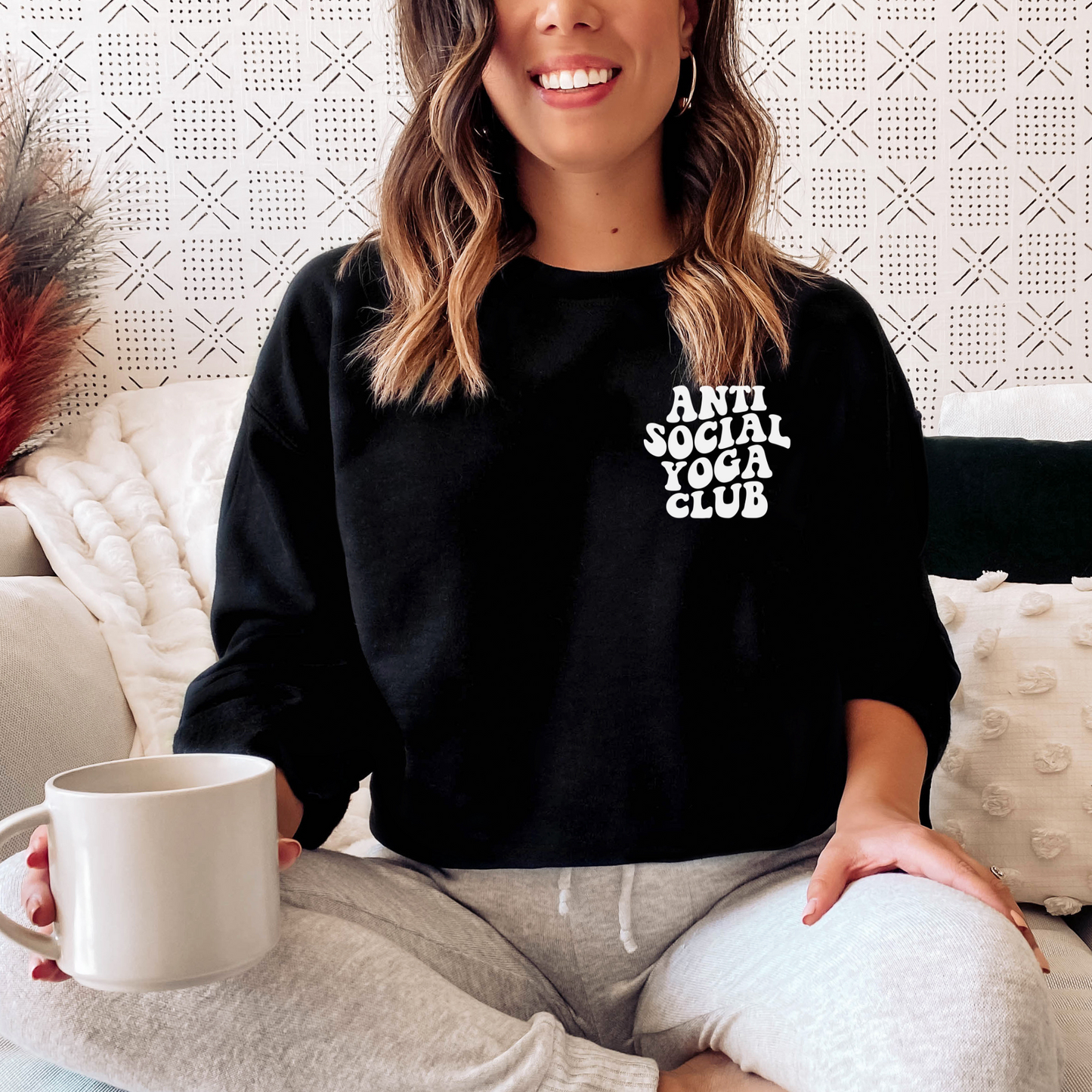 Antisocial Yoga Club Sweatshirt