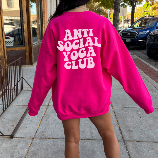 Antisocial Yoga Club Sweatshirt