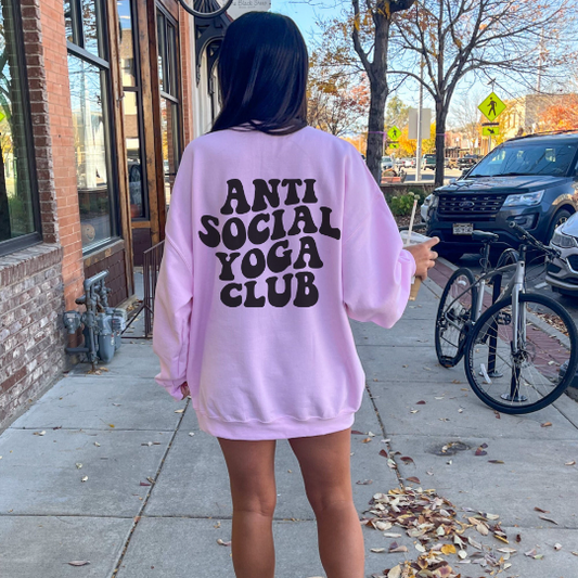 Antisocial Yoga Club Sweatshirt