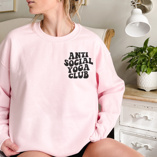 Antisocial Yoga Club Sweatshirt