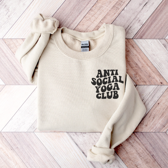 Antisocial Yoga Club Sweatshirt